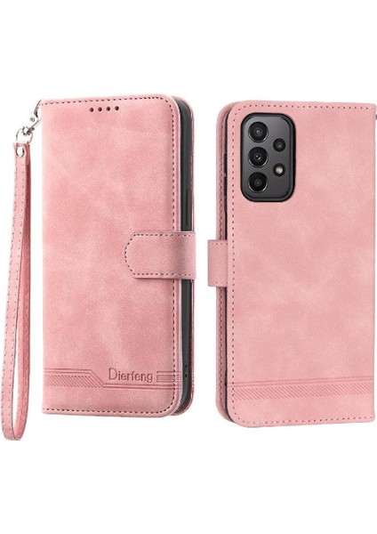 Samsung Galaxy A23 Nakit Cep Kartı Yuvaları Premium Bileklik Için Flip Case (Yurt Dışından)