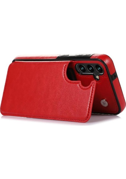 Samsung Galaxy A54 5g Kickstand Kart Yuvaları Için Cüzdan Kılıf Pu Deri (Yurt Dışından) fırsatları
