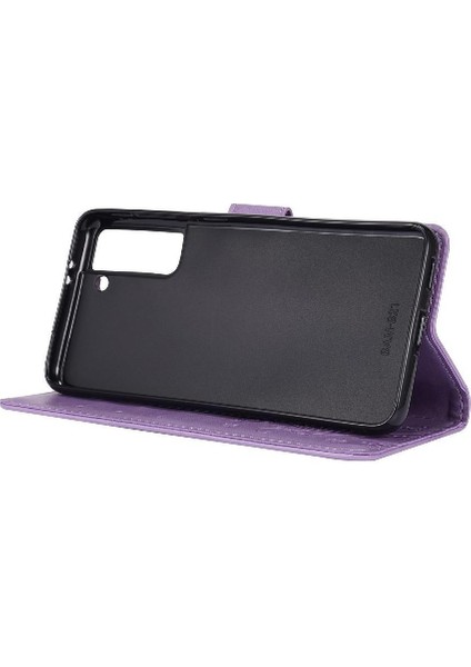 Samsung Galaxy S21 Için Kickstand Durumda Kart Tutucu Manyetik Kapatma Pu (Yurt Dışından) fiyatları
