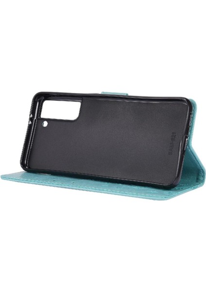 Samsung Galaxy S21 Için Kickstand Durumda Kart Tutucu Manyetik Kapatma Pu (Yurt Dışından) indirimleri
