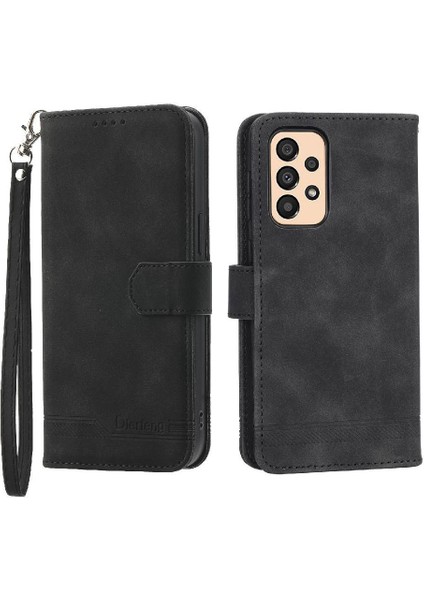 Samsung Galaxy A33 Kart Yuvaları Nakit Cep Manyetik Kapatma Için Flip Case (Yurt Dışından)