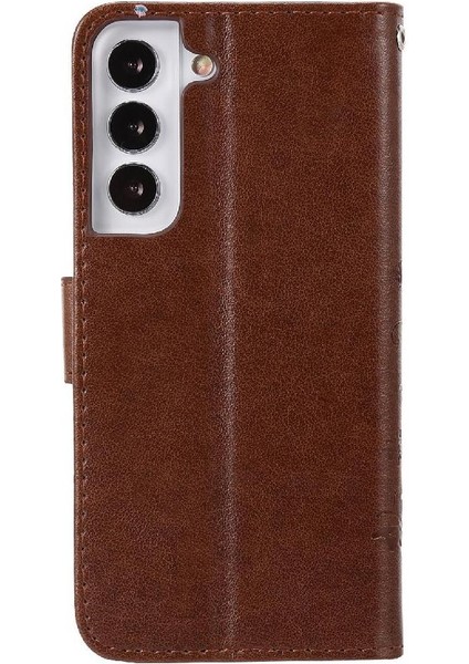 Samsung Galaxy S22 5g Kickstand Kart Tutucu Manyetik Kapatma Için Filp Durumda (Yurt Dışından)