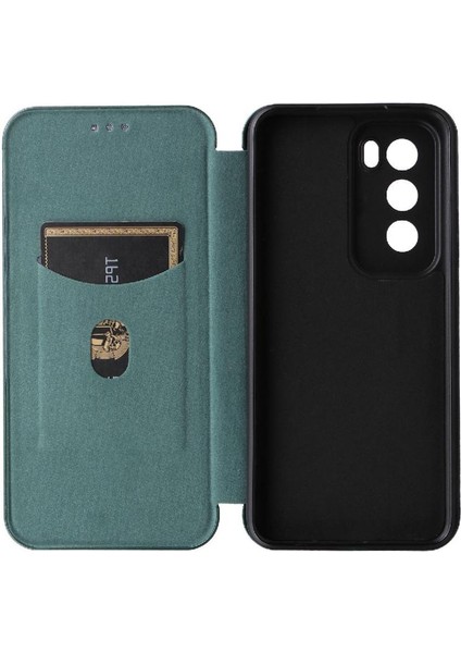 Oppo Oppo 12 5g Manyetik Karbon Fiber Tam Koruma Flip Case Için Flip Case (Yurt Dışından) indirimleri