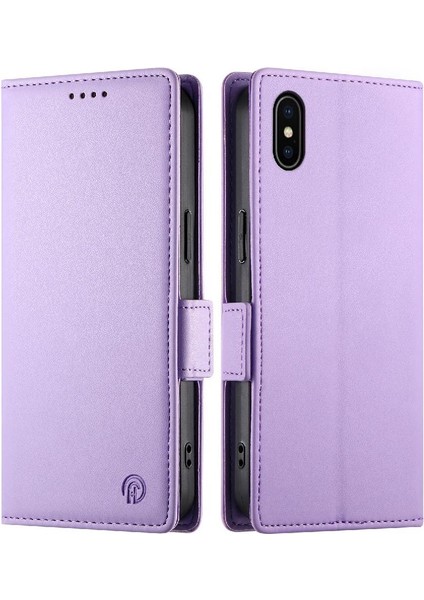IPhone x Için Flip Case/xs Cüzdan Flip Kart Yuvaları Iş Günlük Kullanım (Yurt Dışından)