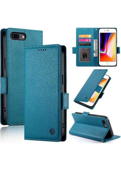 IPhone 6 Için Flip Case Artı Kart Yuvaları Günlük Kullanım Iş Cüzdan Flip (Yurt Dışından)