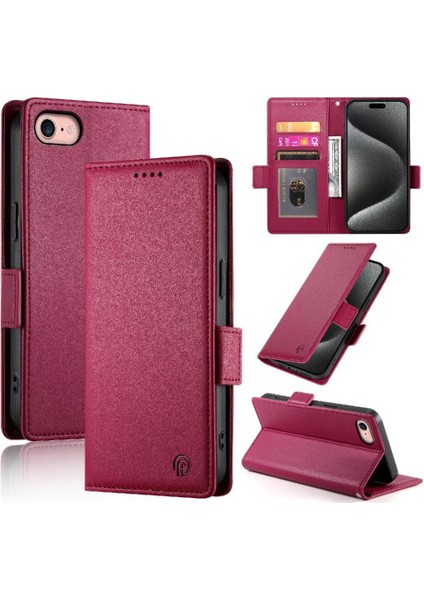 IPhone 7/8 Iş Günlük Kullanım Cüzdan Flip Kart Yuvaları Için Flip Case (Yurt Dışından)