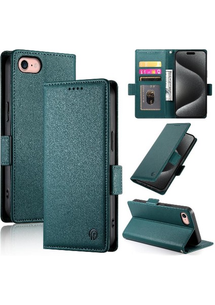 IPhone 7/8 Iş Günlük Kullanım Cüzdan Flip Kart Yuvaları Için Flip Case (Yurt Dışından)