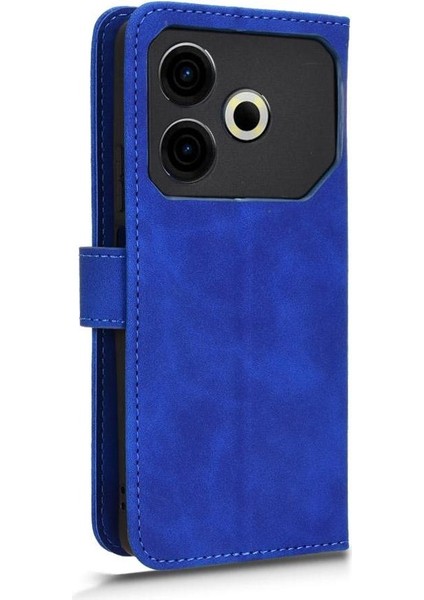 Tecno Pova 6 Neo Pu Deri Yan Toka Cüzdan Kart Yuvaları Için Flip Case (Yurt Dışından)