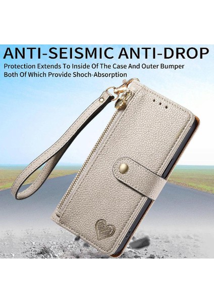 Motorola Moto G Oynamak Için Flip Case 2024 Deri Kılıf Aşk Darbeye (Yurt Dışından)