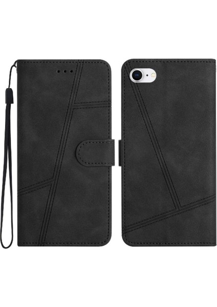 IPhone Se 2020/2022 Flip Folio Kart Yuvaları Için Flip Case Tutucu Manyetik Pu (Yurt Dışından) indirimleri