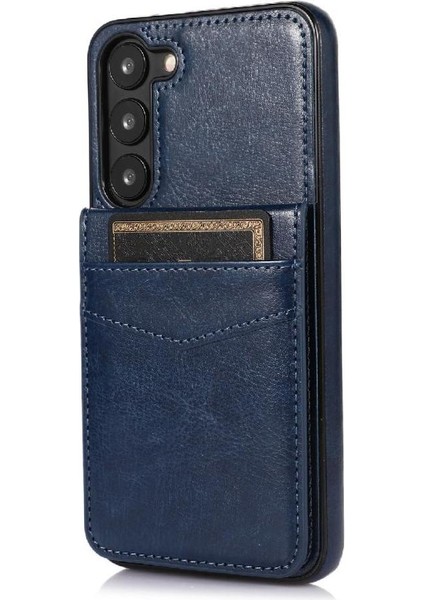 Samsung Galaxy S24 Premium Deri Kart Tutucu Manyetik ile Uyumlu (Yurt Dışından) fırsatları