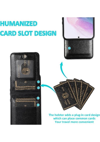 Samsung Galaxy S24 Artı Kılıf Cüzdan Kart Tutucu Premium ile Uyumlu (Yurt Dışından) fırsatları