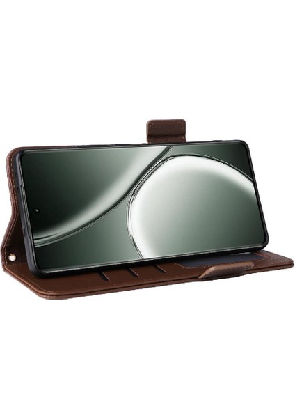 Realme Gt Neo6 Yan Toka Manyetik Kart Yuvaları Tutucu Pu Için Flip Case (Yurt Dışından) fırsatları