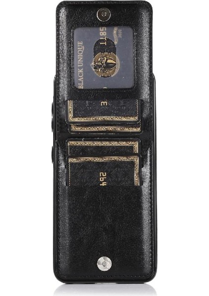 Samsung Galaxy S22 Artı Manyetik Toka Kickstand Kart ile Uyumlu (Yurt Dışından)
