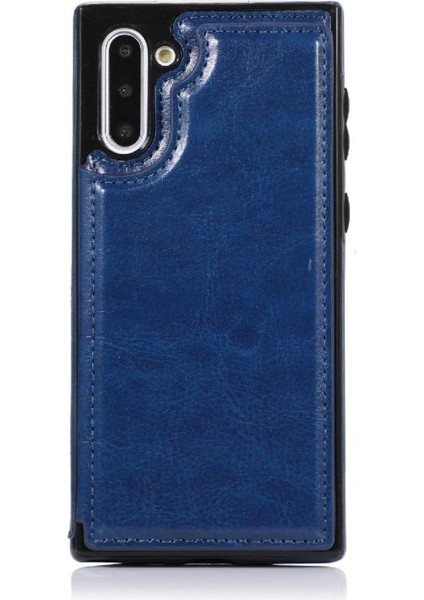 Samsung Galaxy NOTE10 Kickstand Pu Deri Kart Yuvaları ile Cüzdan Kılıf (Yurt Dışından) modelleri