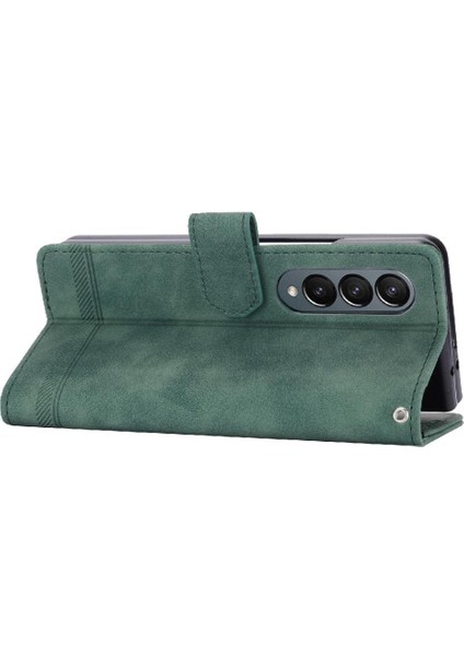 Samsung Galaxy Z Için Flip Case Fold 4 Premium Kart Yuvaları Nakit Cep (Yurt Dışından) modelleri