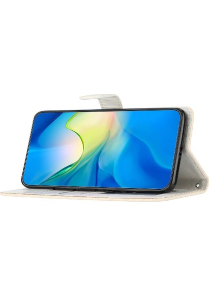 Samsung Galaxy S23 Artı Kickstand Tpu Darbeye Manyetik Pu Için Flip Case (Yurt Dışından)