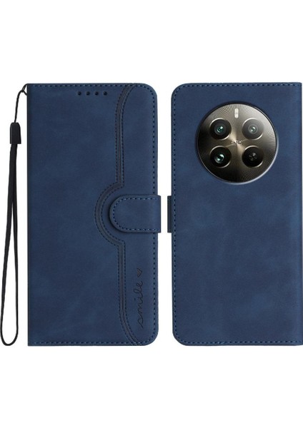 Realme 12 Artı Kılıf Cüzdan Premium Pu Dahili Mıknatıs Kapak ile Uyumlu (Yurt Dışından)