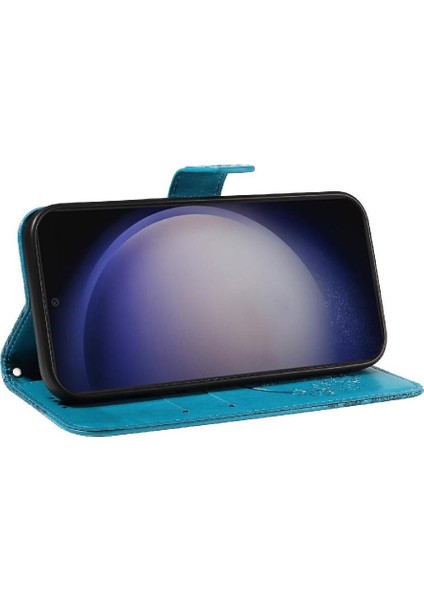 Samsung Galaxy S24 Artı Yüksek Kaliteli Deri ile Kabartmalı Flip Case (Yurt Dışından) indirimleri