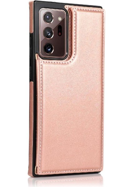 Kart Tutucu Kart Yuvaları ile Samsung Galaxy Not 20 Ultra Için Cüzdan Kılıf (Yurt Dışından) fiyatları