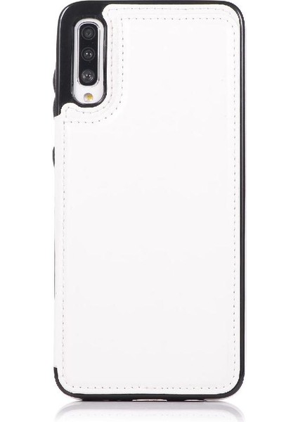 Samsung Galaxy A70 Çift Manyetik Toka Kickstand ile Cüzdan Kılıf (Yurt Dışından) modelleri