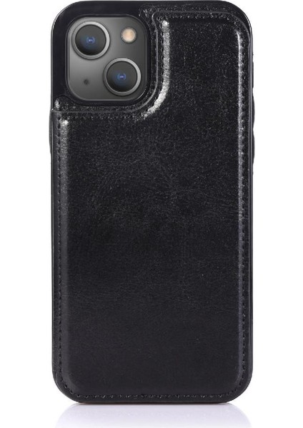 Kart Tutucu ile IPhone 13 Için Cüzdan Durumda Pu Deri Çift Manyetik (Yurt Dışından) indirimleri