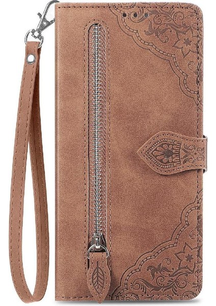 Oppo A60 4g Flip Fermuar Tarzı Iş Cüzdan Çoklu Kart Için Flip Case (Yurt Dışından) fiyatları