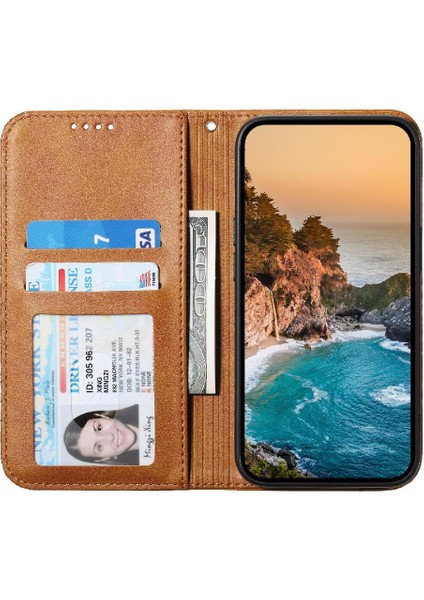 Xiaomi Poco X6 Pro 5g Eşkenar Dörtgen Şekli Cüzdan Standı Günlük Kullanım Için Flip Case (Yurt Dışından)