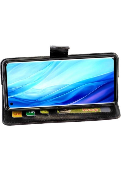 Oppo Reno4 Pro 4g Pu Deri Kickstand Manyetik Kapatma Için Flip Case (Yurt Dışından)