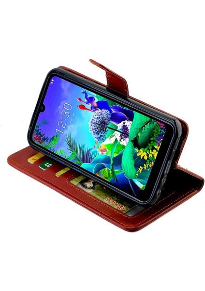 Lg Q60/LG Flip Kickstand Manyetik Kapatma Kart Tutucu Pu Için Flip Case (Yurt Dışından) indirimleri
