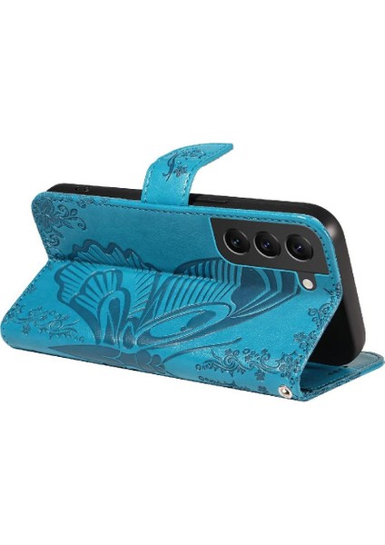 Kredi Kartı Yuvası Ayrılabilir El ile Samsung Galaxy S22 Için Flip Case (Yurt Dışından) modelleri