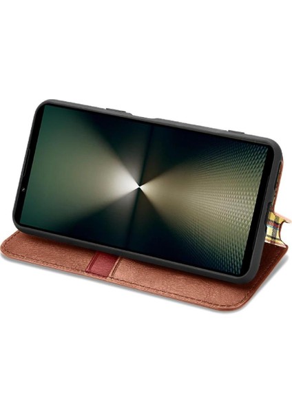 Sony Xperia 1 Vı Için Flip Case Deri Kılıf Kapak Kapak Cüzdan Fonksiyonu (Yurt Dışından) fiyatları