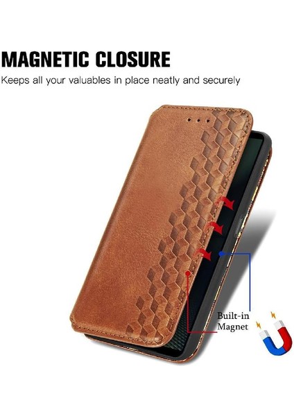 Sony Xperia 1 Vı Için Flip Case Deri Kılıf Kapak Kapak Cüzdan Fonksiyonu (Yurt Dışından) modelleri