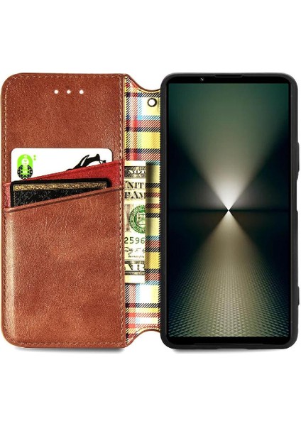 Sony Xperia 1 Vı Için Flip Case Deri Kılıf Kapak Kapak Cüzdan Fonksiyonu (Yurt Dışından) fırsatları