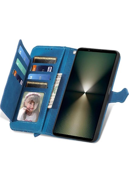 Sony Xperia 1 Vı Cüzdan Çoklu Kart Yuvası Çok Renkli Flip Case (Yurt Dışından)