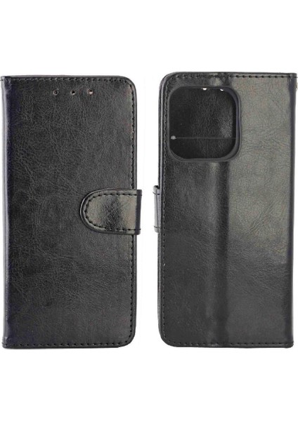 IPhone 13 Için Flip Case Pro Pu Deri Manyetik Kapatma Kickstand Kart (Yurt Dışından)