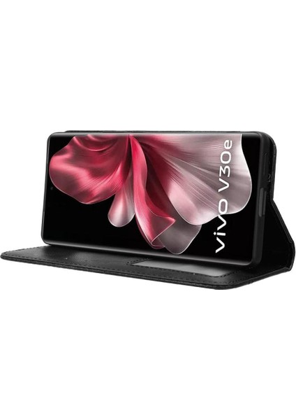 Vıvo V40 Lite 5g Cüzdan Manyetik Kapatma Pu Deri Için Kılıf (Yurt Dışından) modelleri