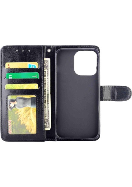 IPhone 14 Için Flip Case Darbeye Pu Deri Kart Tutucu Kickstand (Yurt Dışından) fırsatları