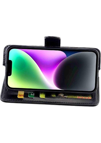IPhone 14 Için Flip Case Darbeye Pu Deri Kart Tutucu Kickstand (Yurt Dışından) indirimleri