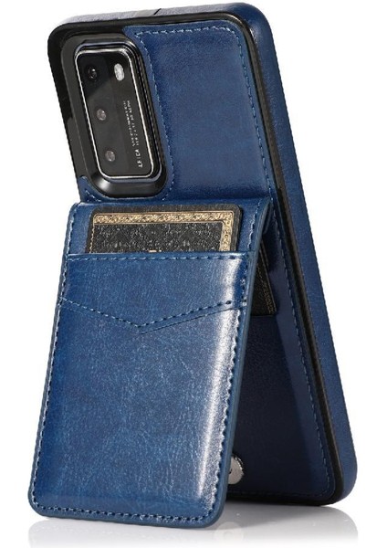 Huawei P40 Manyetik Toka Kickstand Vaka Cüzdan Kartı ile Uyumlu (Yurt Dışından) modelleri