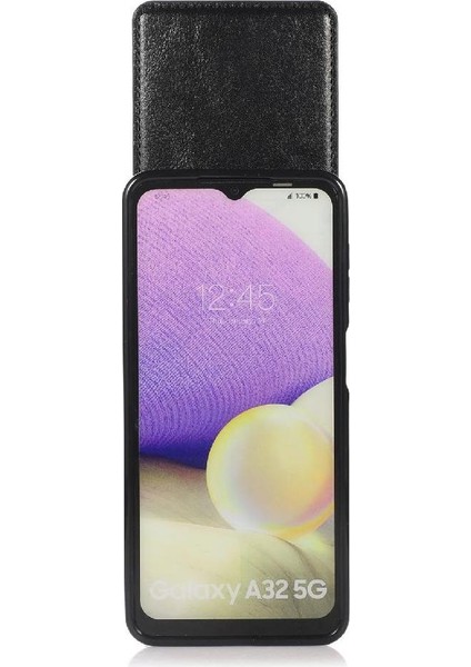 Kredi Kartı Cüzdanı Manyetik ile Samsung Galaxy A32 5g ile Uyumlu (Yurt Dışından) modelleri