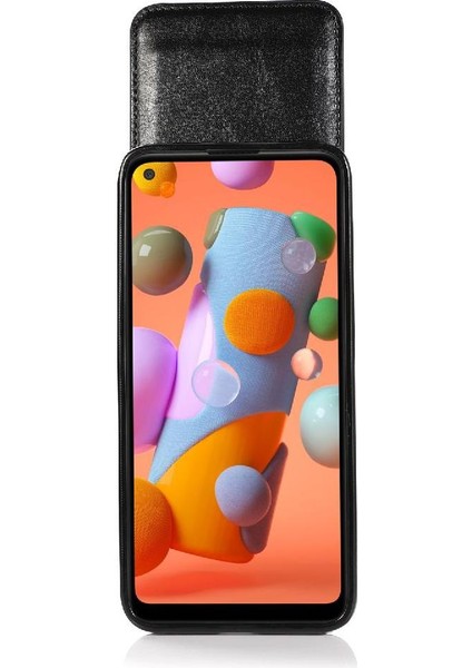 Kredi Premium Deri Manyetik ile Samsung Galaxy A11 ile Uyumlu (Yurt Dışından) fırsatları