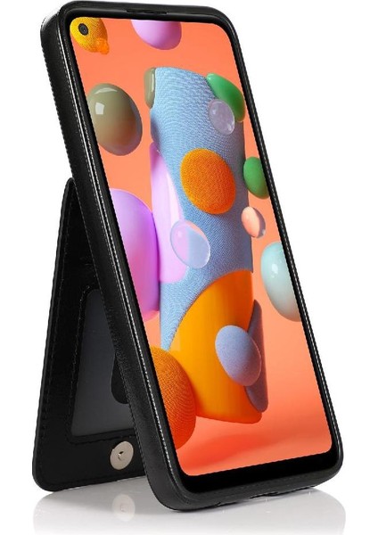 Kredi Premium Deri Manyetik ile Samsung Galaxy A11 ile Uyumlu (Yurt Dışından) indirimleri