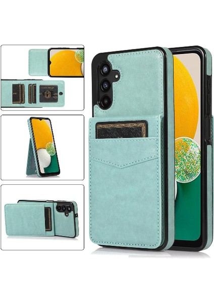 Samsung Galaxy A13 4g/5g Kart Tutucu Premium Deri Kılıf ile Uyumlu (Yurt Dışından)