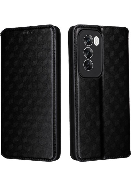Oppo Oppo 12 Pro 5g Için Flip Case Cüzdan Pu Deri Kart Yuvaları Tutucu (Yurt Dışından) modelleri