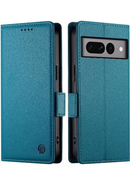 Google Piksel 7 Pro Cüzdan Kart Yuvaları Için Flip Case Iş Günlük Kullanım Flip (Yurt Dışından)