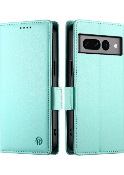 Google Piksel 7 Pro Cüzdan Kart Yuvaları Için Flip Case Iş Günlük Kullanım Flip (Yurt Dışından)