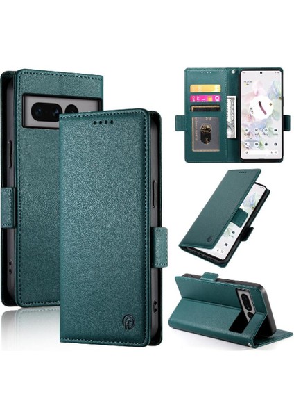 Google Piksel 7 Pro Cüzdan Kart Yuvaları Için Flip Case Iş Günlük Kullanım Flip (Yurt Dışından) modelleri