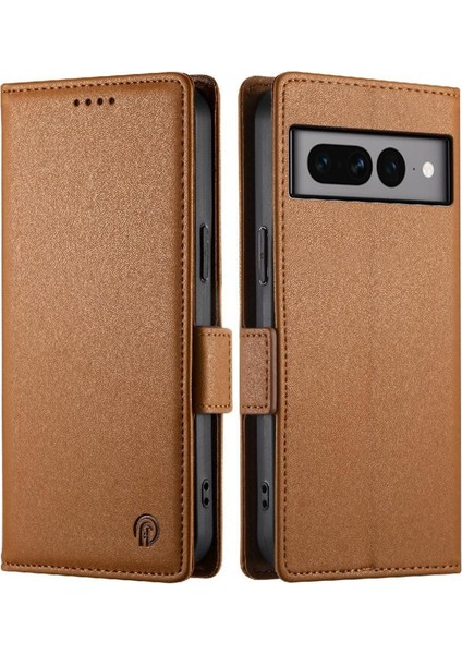 Google Piksel 7 Pro Cüzdan Kart Yuvaları Için Flip Case Iş Günlük Kullanım Flip (Yurt Dışından)