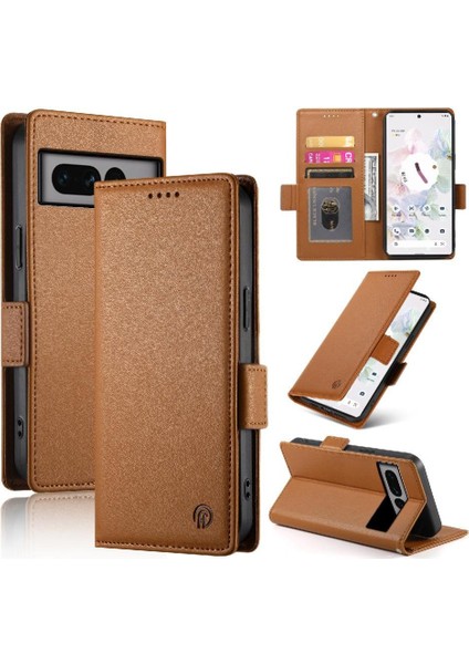 Google Piksel 7 Pro Cüzdan Kart Yuvaları Için Flip Case Iş Günlük Kullanım Flip (Yurt Dışından) fiyatları